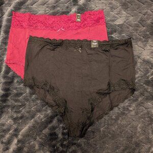2 pairs - Torrid high-waist cotton panties - NWT